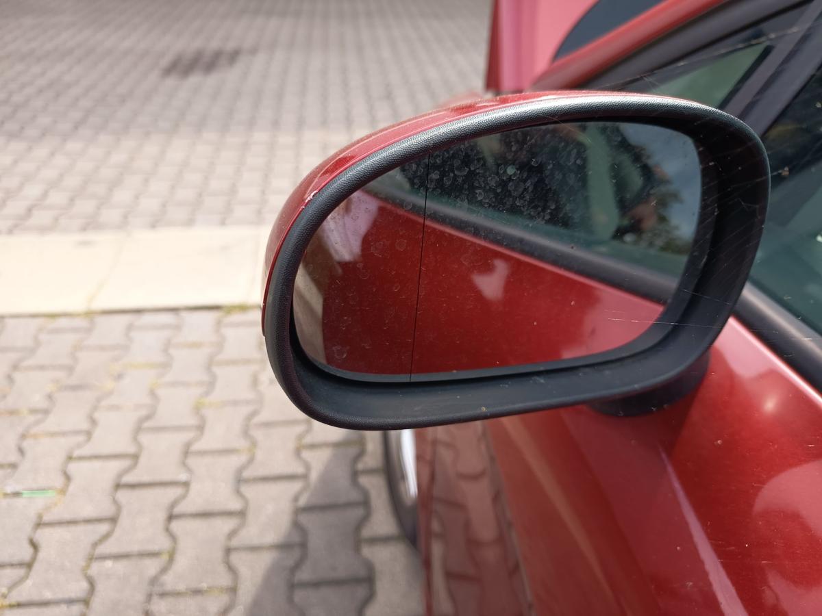 Seat Leon 1P orig Außenspiegel links elektrisch einklappbar LS3X Rojo Bj 2005