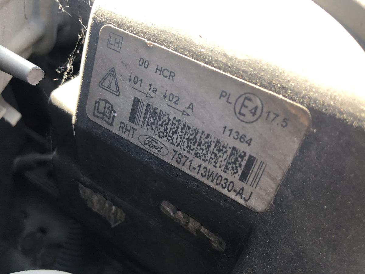 Ford Mondeo MK4 BA7 Scheinwerfer links Hauptscheinwerfer Halogen Tr&uuml;bung