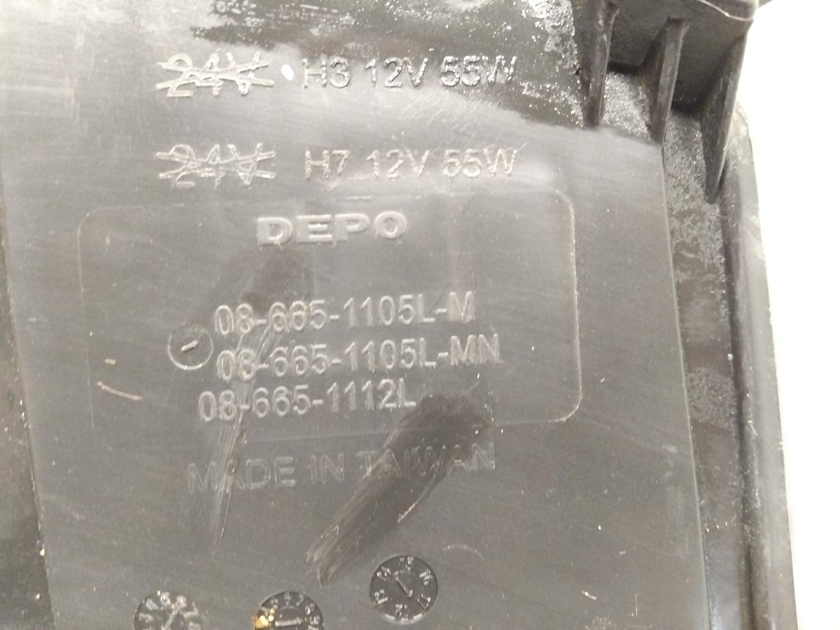 Skoda Fabia 1 6Y Scheinwerfer links schwarz mit LWR Bj.2006