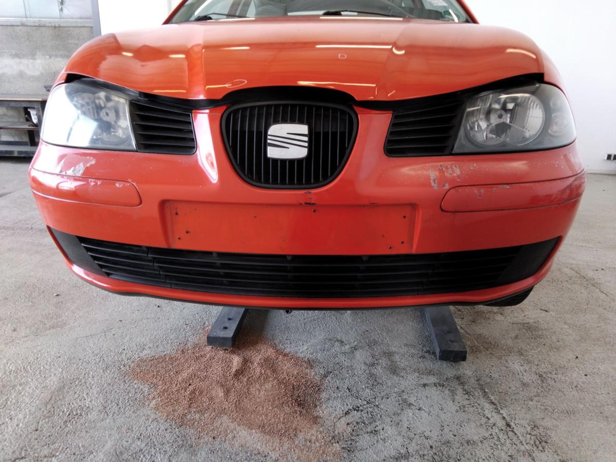 Seat Ibiza III 6L original Stoßstange Stossfänger vorn flashrot LP3G BJ2002