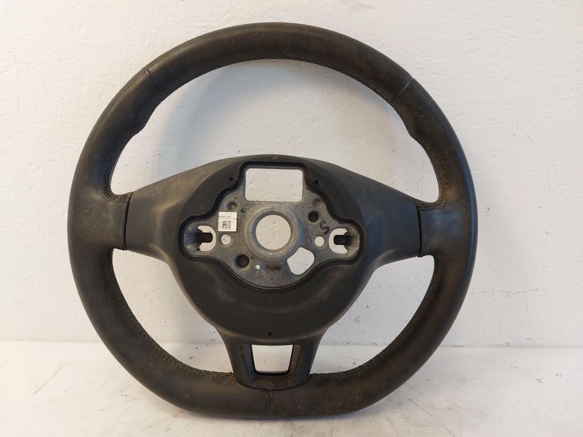 VW Golf 7 VII 5G AU Lederlenkrad Lenkrad 3 Speichen mit Multifunktion OEM