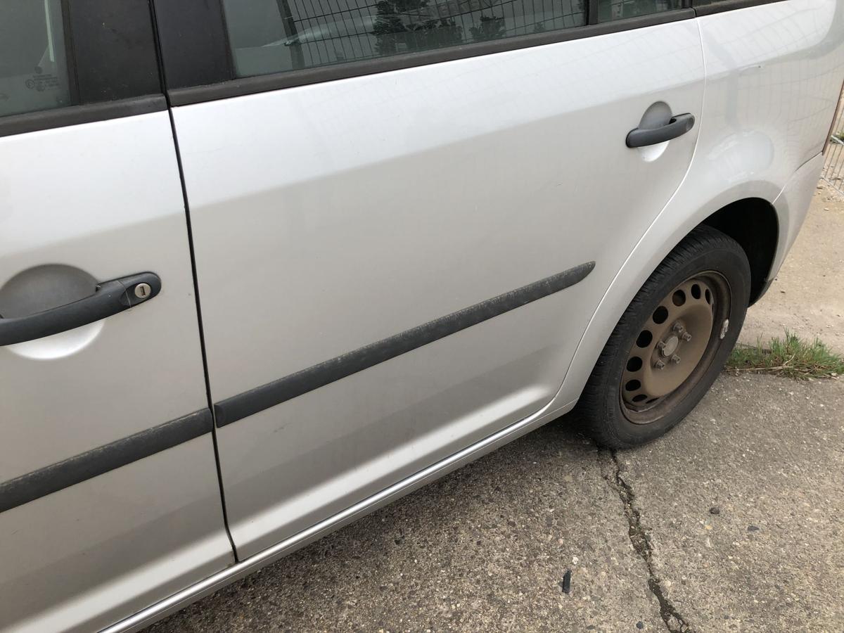 VW Touran 1T 1T2 GP T&uuml;r hinten links Fondt&uuml;r im Rohbau LA7W Reflexsilber Met