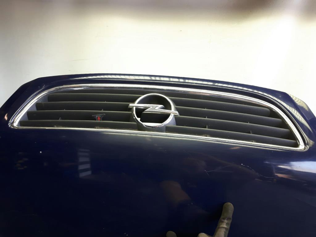 Opel Zafira A original Motorhaube mit Grill Y269 Königsblau BJ2002