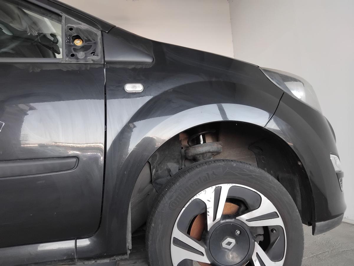 Renault Twingo 2 Facelift original Kotfl&uuml;gel vorn rechts schwarz NV676 BJ2014