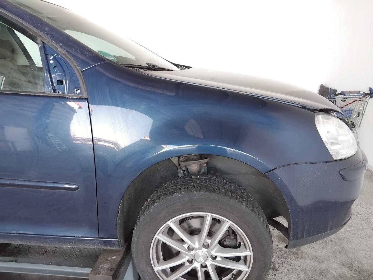 VW Golf 5 1K original Kotfl&uuml;gel vorn rechts LD5Q Shadow Blue Flie&szlig;heck BJ2008