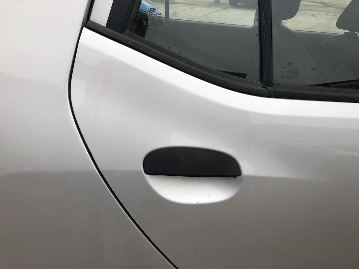 Hyundai i10 PA Tür hinten rechts Fondtür Rohbau HD Sleek Silver Metallic