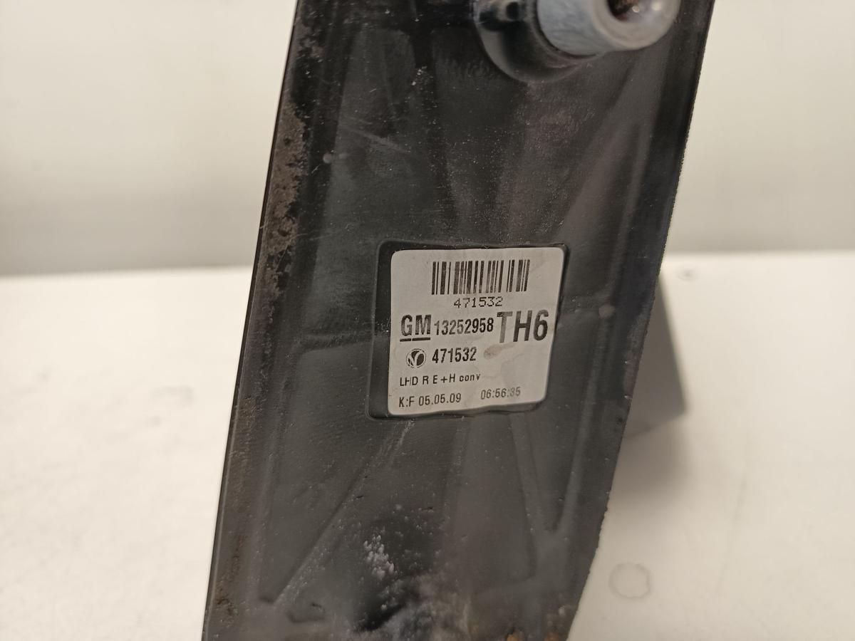 Opel Zafira B original Au&szlig;enspiegel rechts elektrisch Z40R Schneeweiss Bj 2009