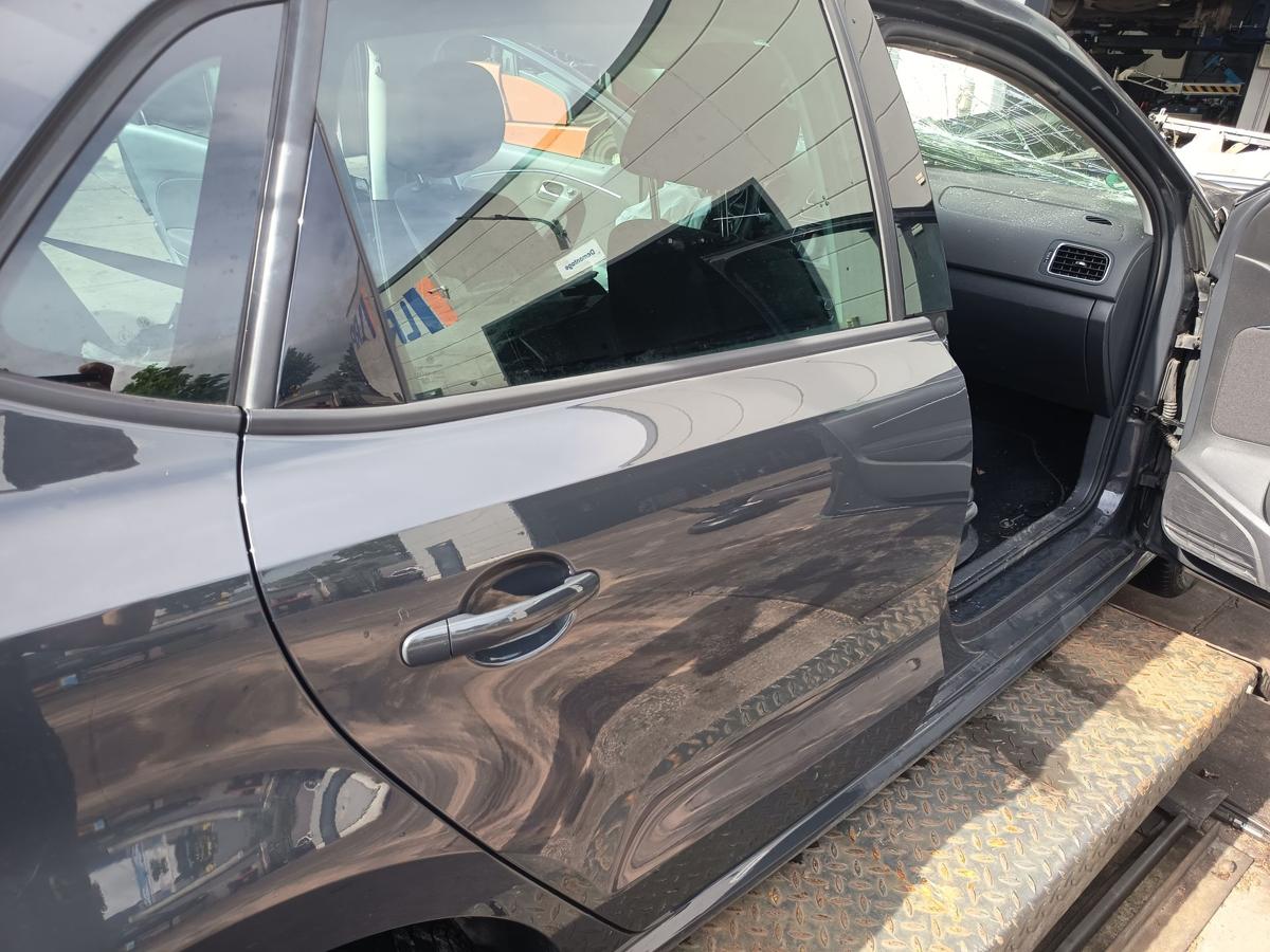 VW Polo V 6C original T&uuml;r hinten rechts Fond Rohbau I7F Uranograu Bj 2014