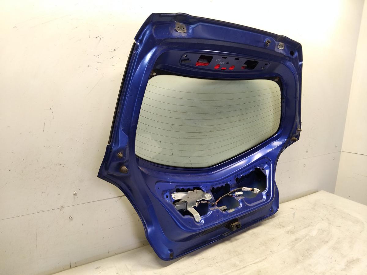 Mazda 2 DE Heckklappe blaumetallic mit Heckscheibe BJ2009 Flie&szlig;heck