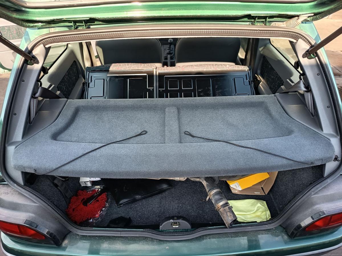 Renault Clio I B/C57 original Hutablage Abdeckung Koffer/Laderaum anthrazit Bj95
