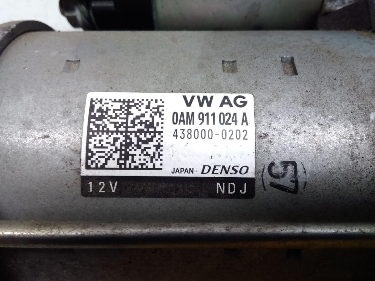 VW Golf Sportsvan original Anlasser Starter 1.2TSI 81kw 0AM911024A Bj.2014