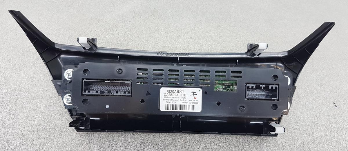 Mitsubishi Eclipse Cross Klimabedienteil Heizungsregulierung Bj2023 7820A981