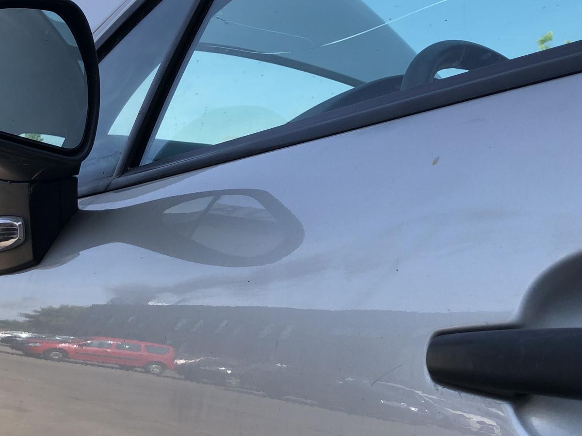 Peugeot 207 SW Typ WE T&uuml;r vorn links Fahrert&uuml;r Rohbau ETS Gris Cendre Metallic