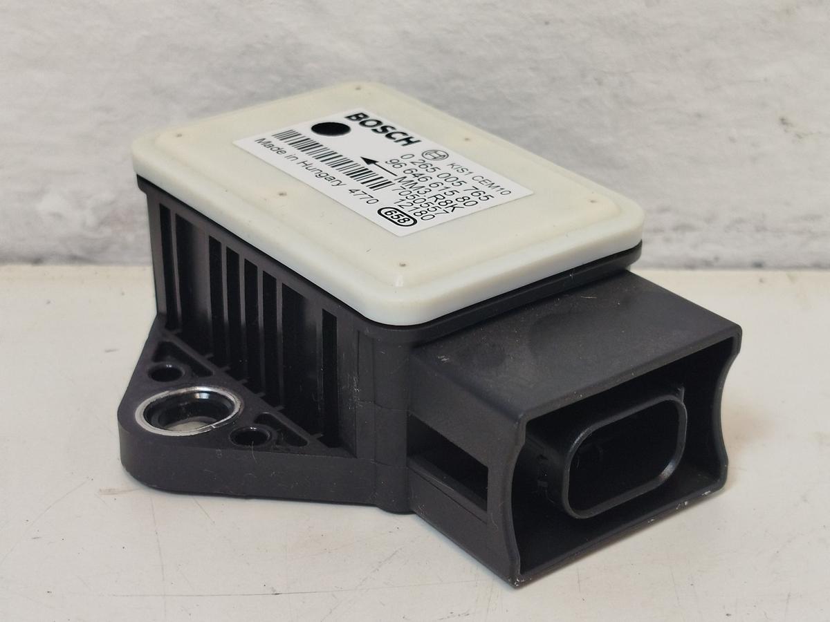 Peugeot 3008 I Typ 0U Drehratensensor Querbeschleunigungssensor ESP Bosch
