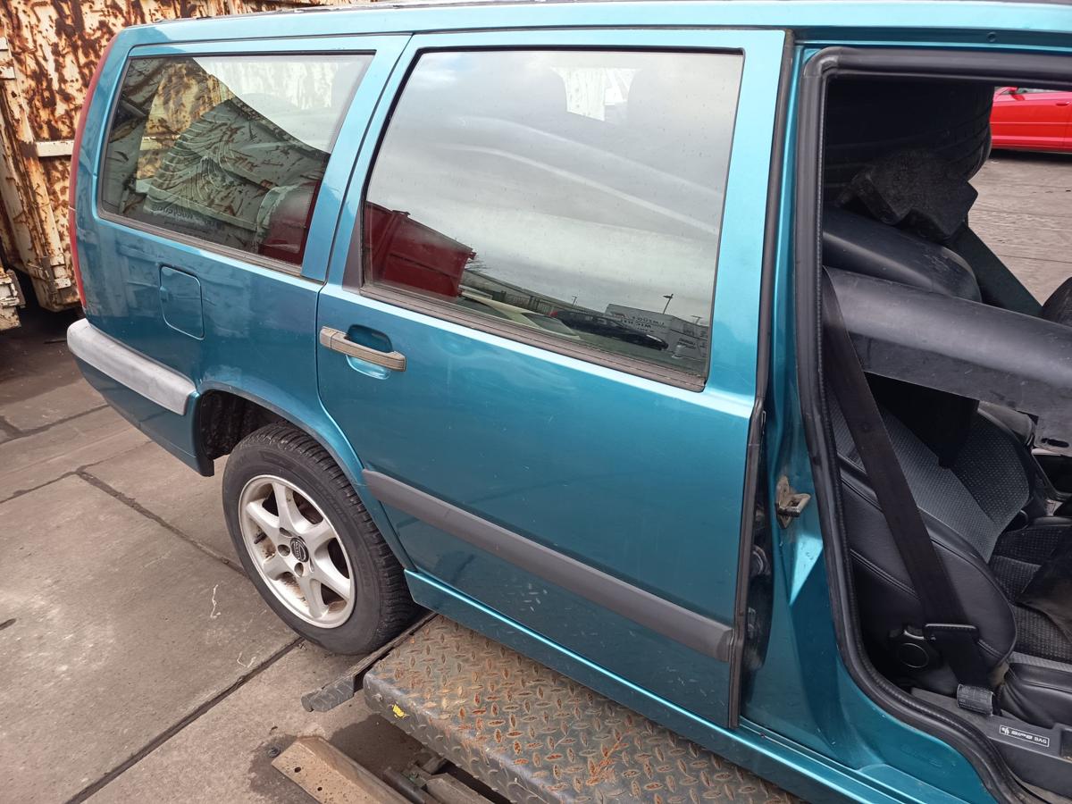 Volvo 850 Kombi original T&uuml;r hinten rechts Fond 422 T&uuml;rkis met Bj 1995