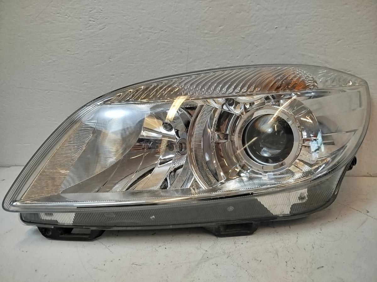 Skoda Fabia 2 II 5J ab10 Scheinwerfer links Halogen Linse ohne Kurvenlicht
