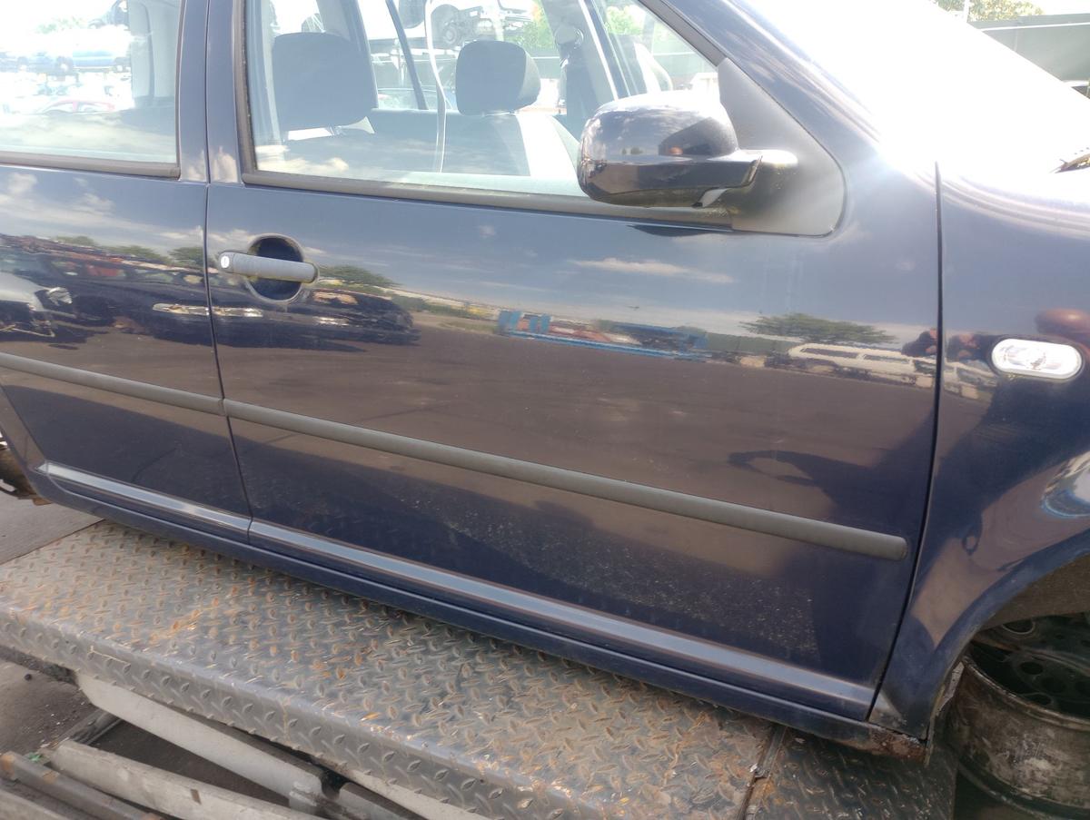 VW Golf VI 4 Variant orig Tür vorn rechts Beifahrertür LA5G Blau Bj 2000