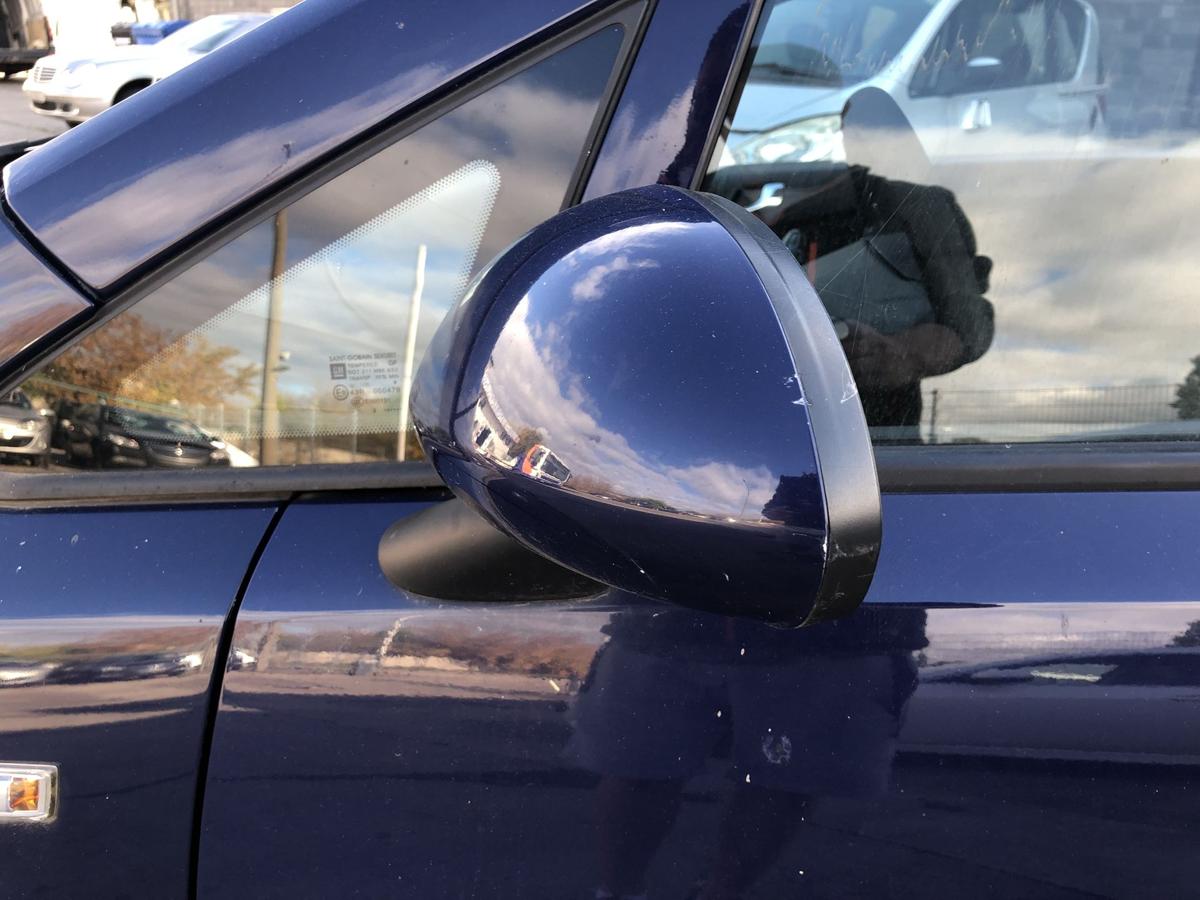 Opel Corsa D Außenspiegel links Rückspiegel Spiegel elektrisch Z20Z Royalblau