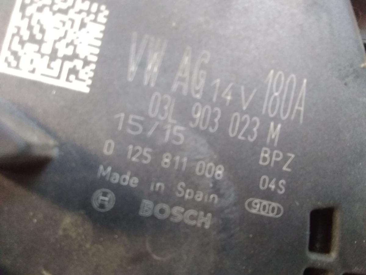 Seat Alhambra 7N original Lichtmaschine Generator 2.0TDI 110kw CUVC Bj.2015