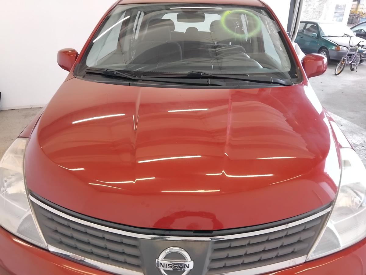 Nissan Tiida C11 original Motorhaube Deckel vorn NAC New Red Metallic BJ2009