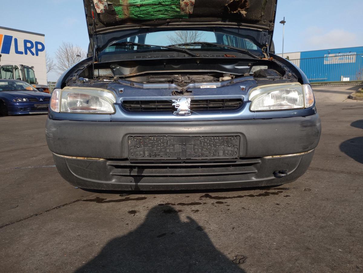 Peugeot Partner I orig Stoßstange Stossfänger vorn unlackiert schwarz Bj 1997