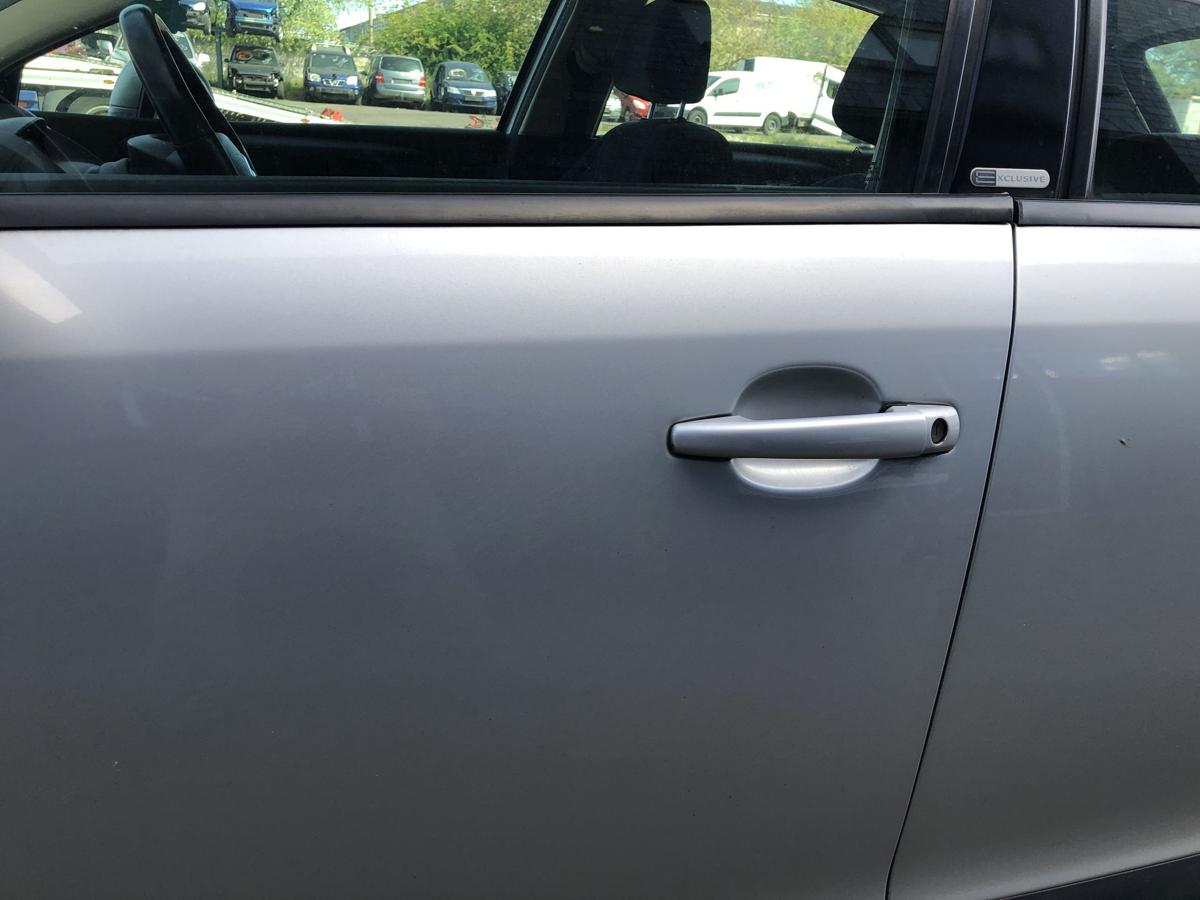 Citroen C4 Typ L T&uuml;r vorn links Fahrert&uuml;r im Rohbau 5 t&uuml;rig EZR Aluminium Grau