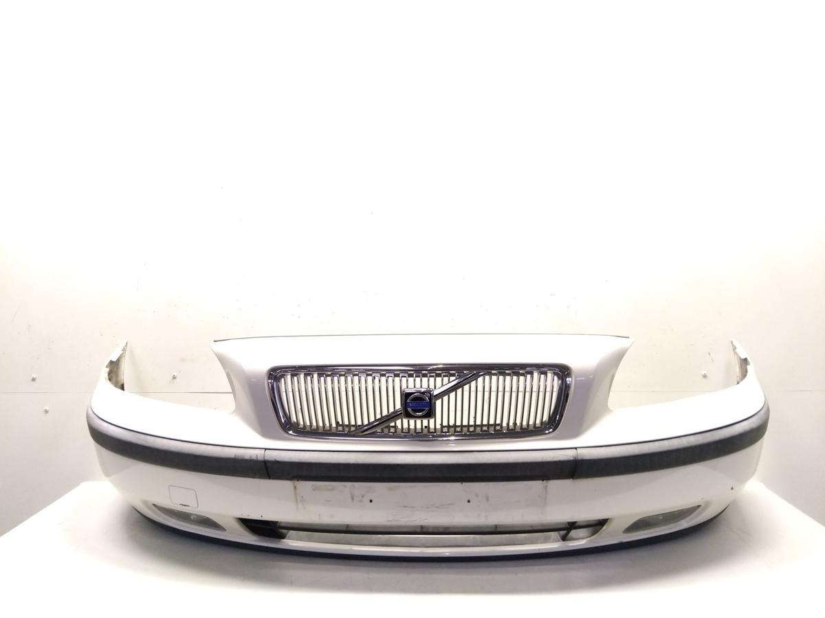 Volvo V70 II original Sto&szlig;f&auml;nger Sto&szlig;stange vorn weiss White Solid BJ2002