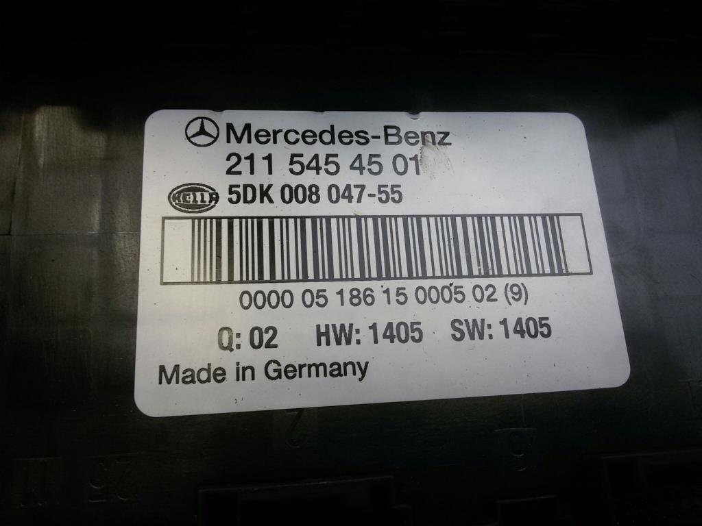 Mercedes E Klasse W211 Sicherungskasten BJ2005