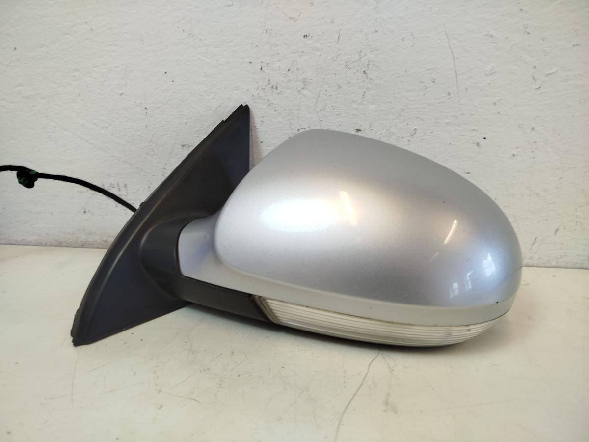 VW Passat 3C B6 Spiegel Au&szlig;enspiegel links R&uuml;ckspiegel elekt LA7W Reflexsilber