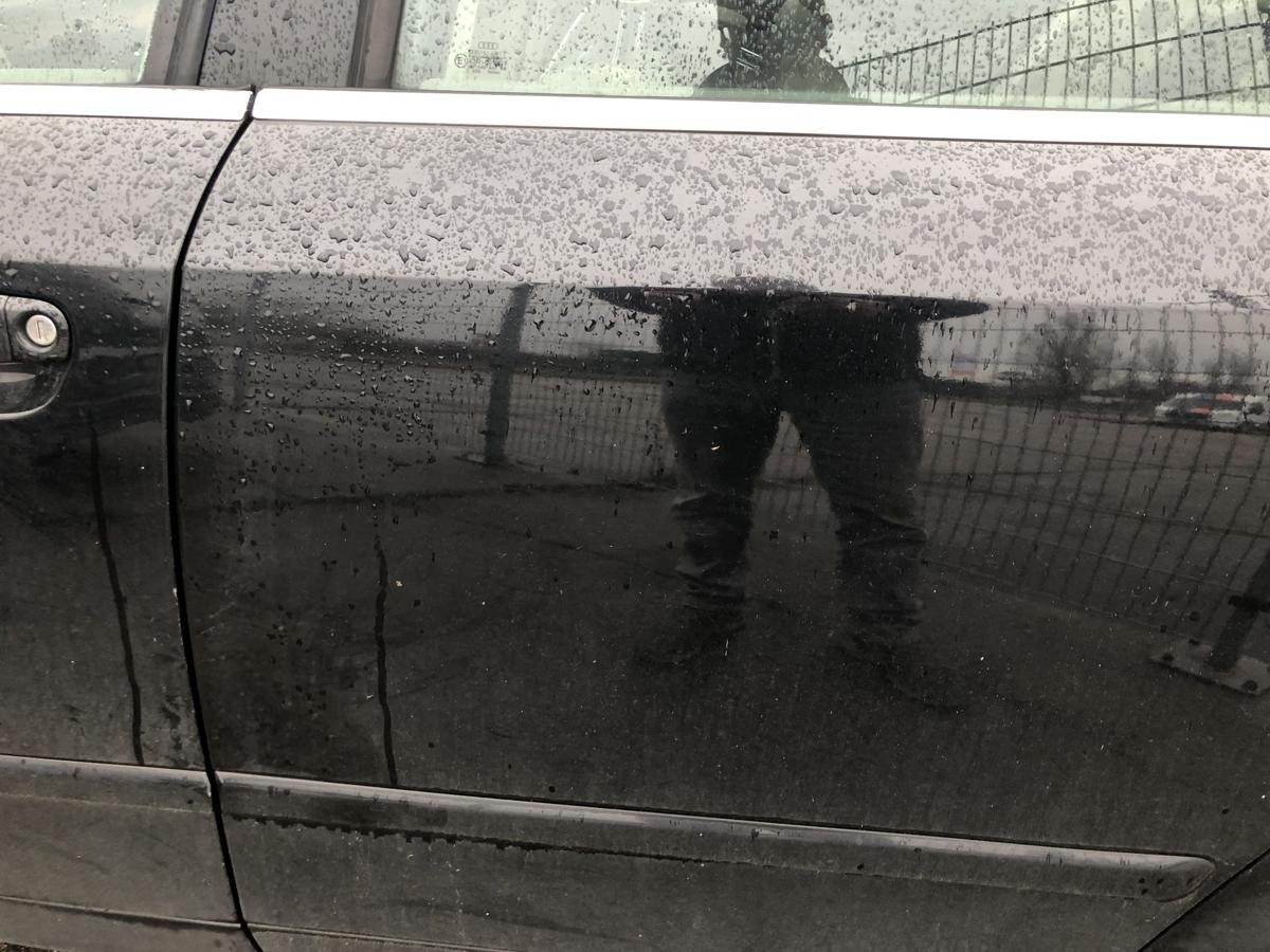 Audi A4 8E B6 Limo T&uuml;r hinten links Fondt&uuml;r LZ9W Ebonyschwarz Rohbau