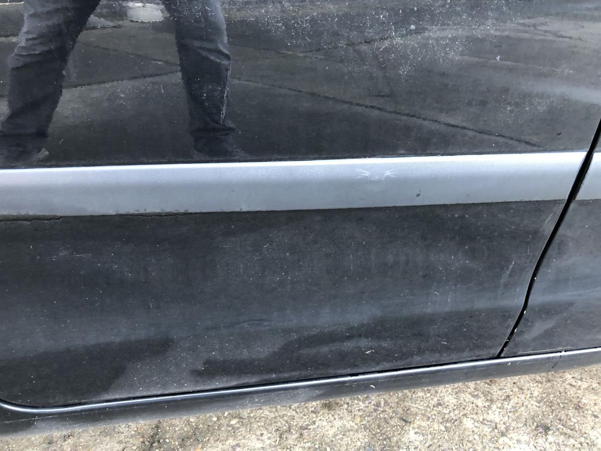 VW Polo 9N3 ab 05 Tür hinten rechts Fondtür L041 Brillantchwarz Rohbau