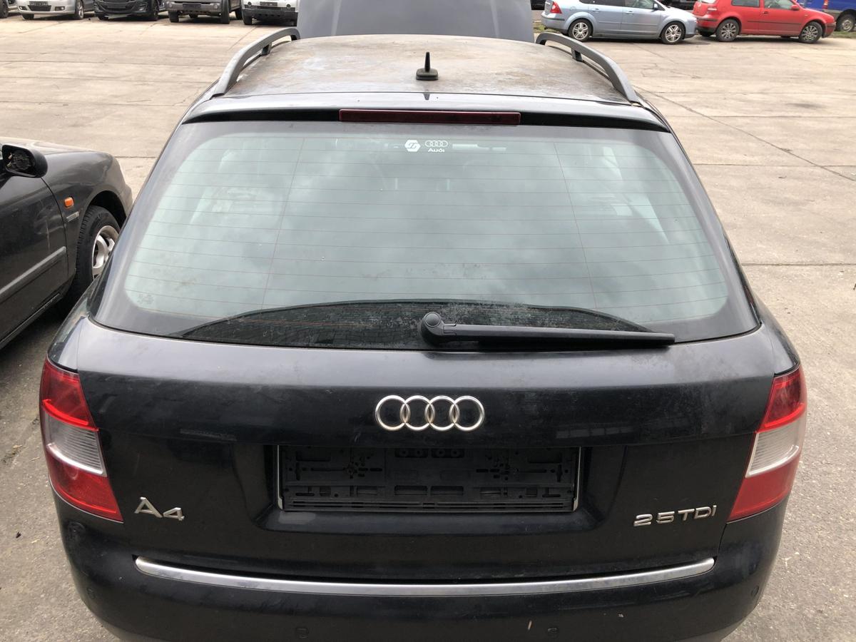 Audi A4 8E B6 Avant Heckklappe mit Scheibe Kombi Rohbau LZ9W Ebonyschwarz Perl
