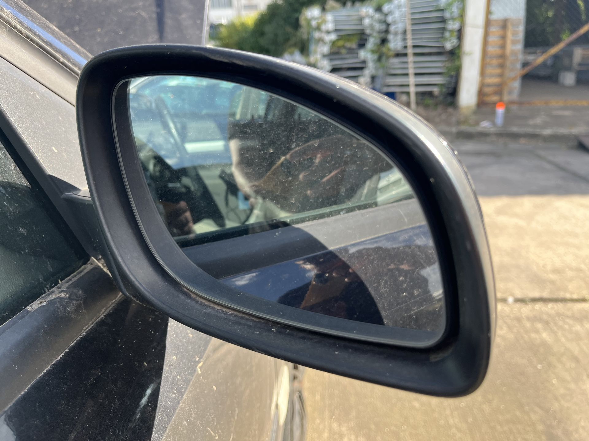 Opel Vectra C Aussenspiegel rechts Spiegel Seitenspiegel elektrisch 2HU schwarz