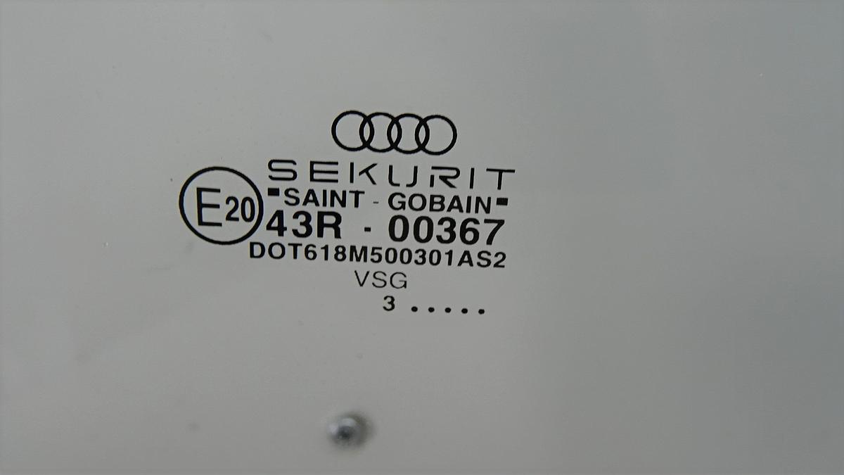 Audi A8 4E Türscheibe vorn rechts in color Verbundglas VSG Bj2004