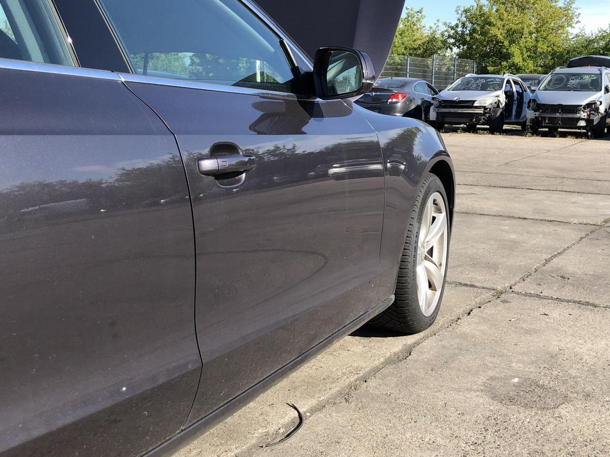 Audi A5 8T Sportback T&uuml;r vorn rechts Beifahrert&uuml;r Rohbau 5trg LZ4X Amethystgrau
