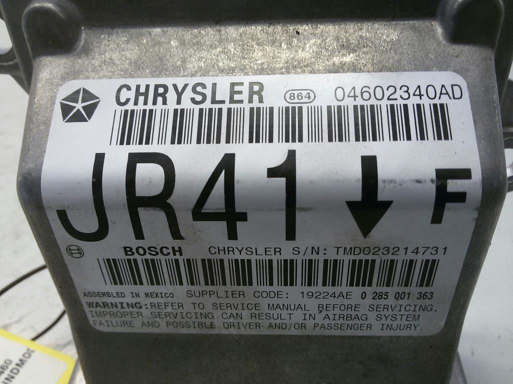 Chrysler Sebring JR Steuergerät Air-bag 04602340AD BJ2003