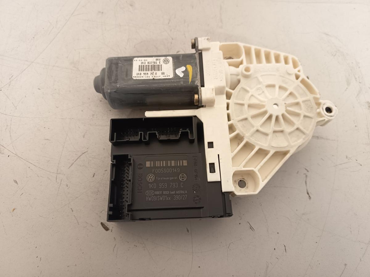 VW Golf V 5 Bj 2003 original Motor Fensterheber vorn links 1K0959701E 3TRG