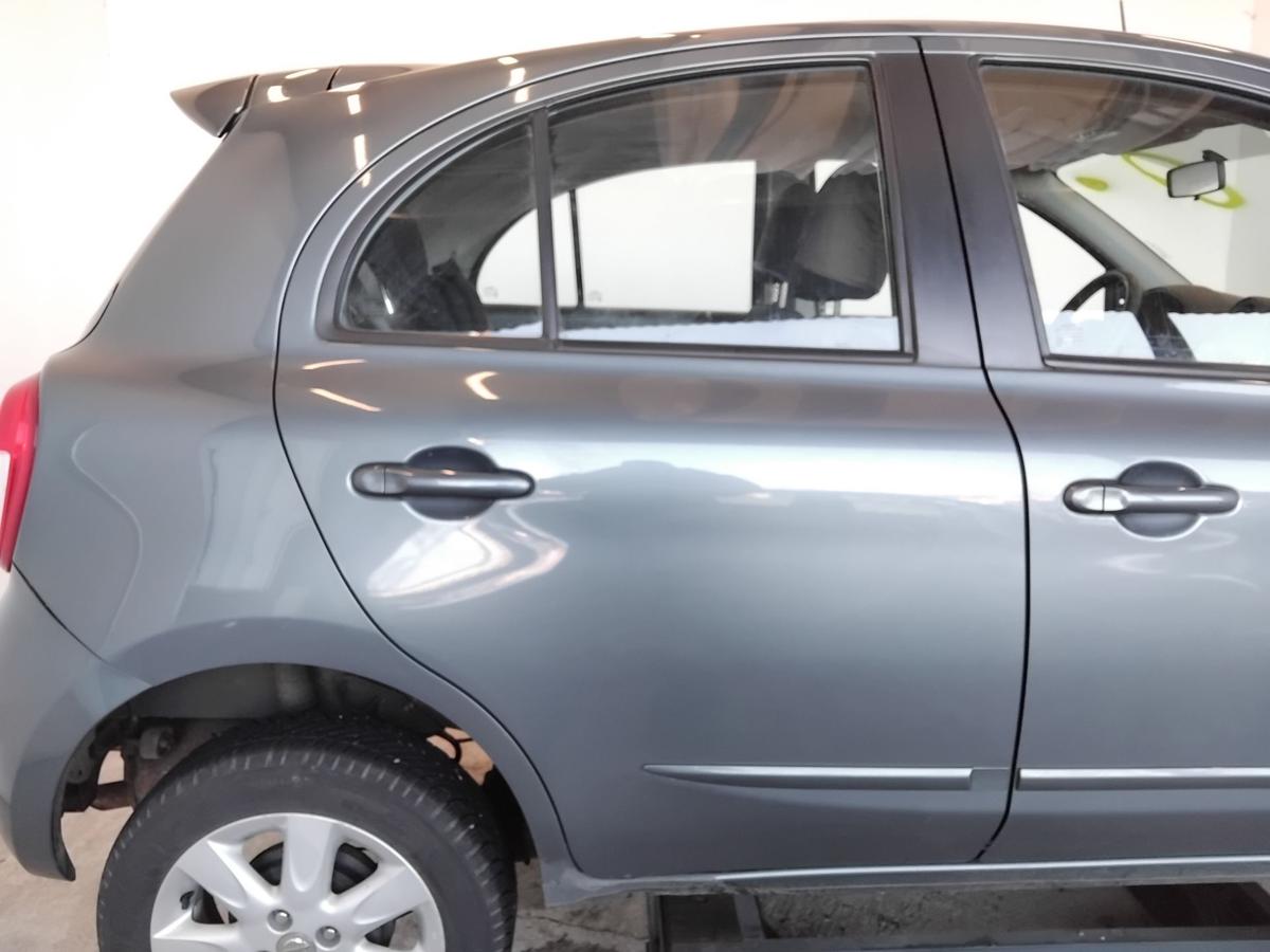 Nissan Micra 4 K13 T&uuml;r hinten rechts FAA Greyish Green Pearl BJ2013