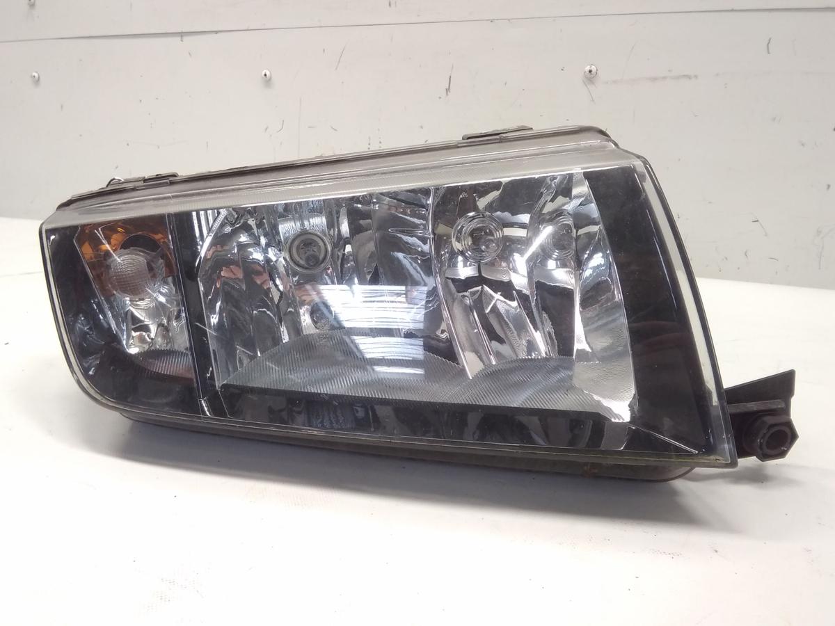 Skoda Fabia 1 6Y original Scheinwerfer rechts schwarz Halogen mit LWR BJ2005