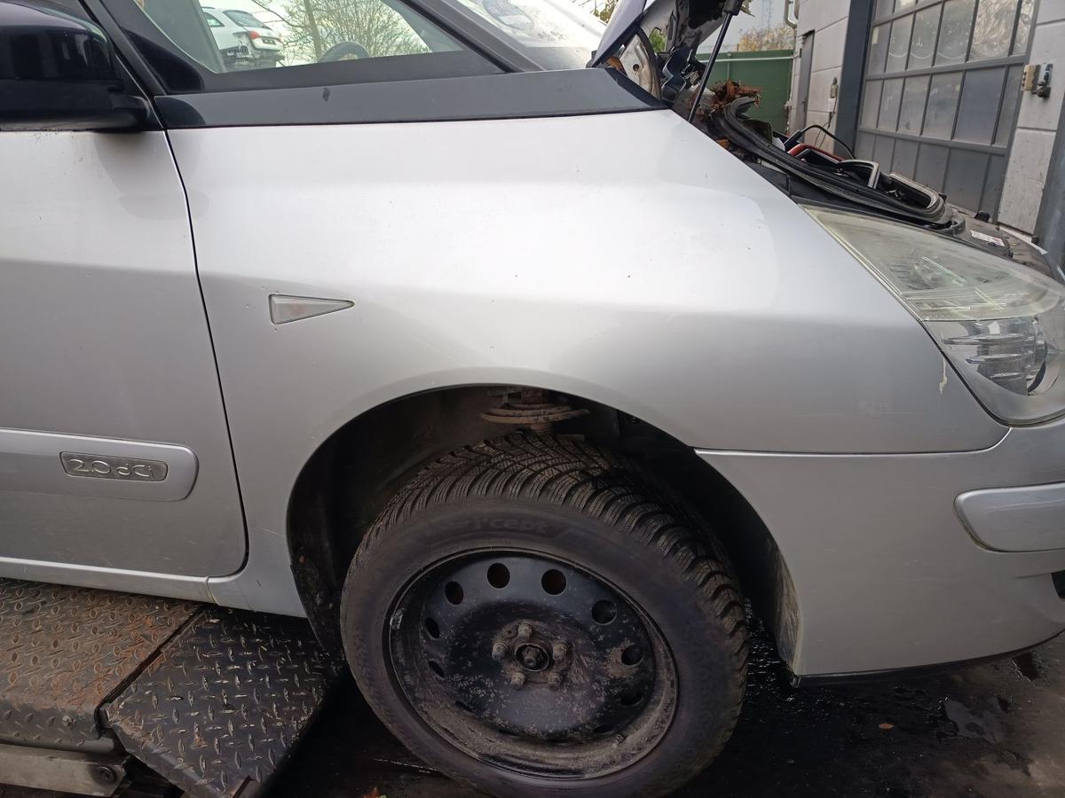 Renault Espace IV 4 orig Kotflügel rechts Front TED 69 Silber Bj 2010