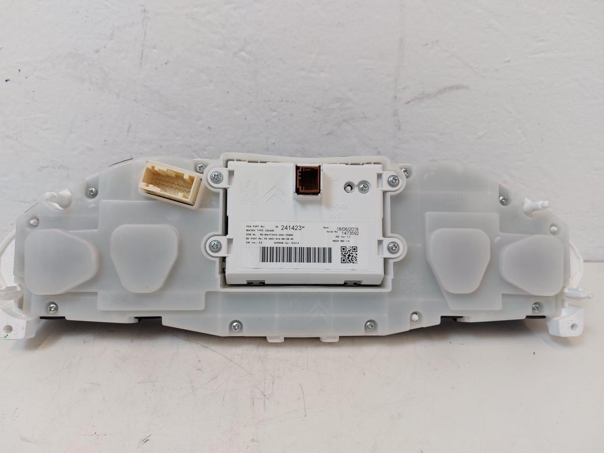 Peugeot 2008 I CU ab16 Tacho Kombiinstrument Diesel OEM