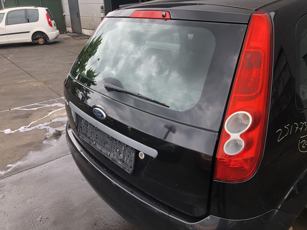 Ford Fiesta ´02 original Heckklappe mit Scheibe Pantherschwarz Bj 2007