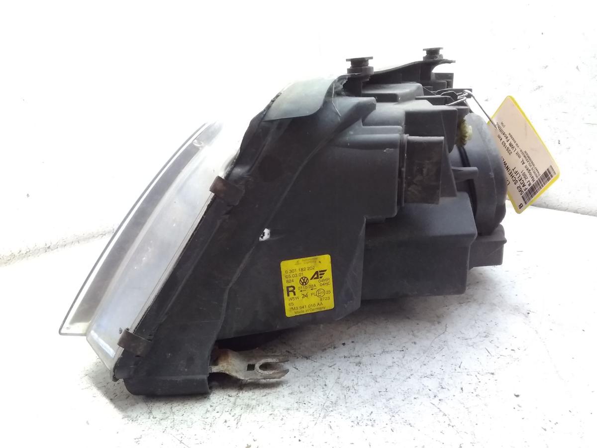 VW Sharan 7M Facelift original Scheinwerfer rechts Halogen AL mit LWR Bj.2001