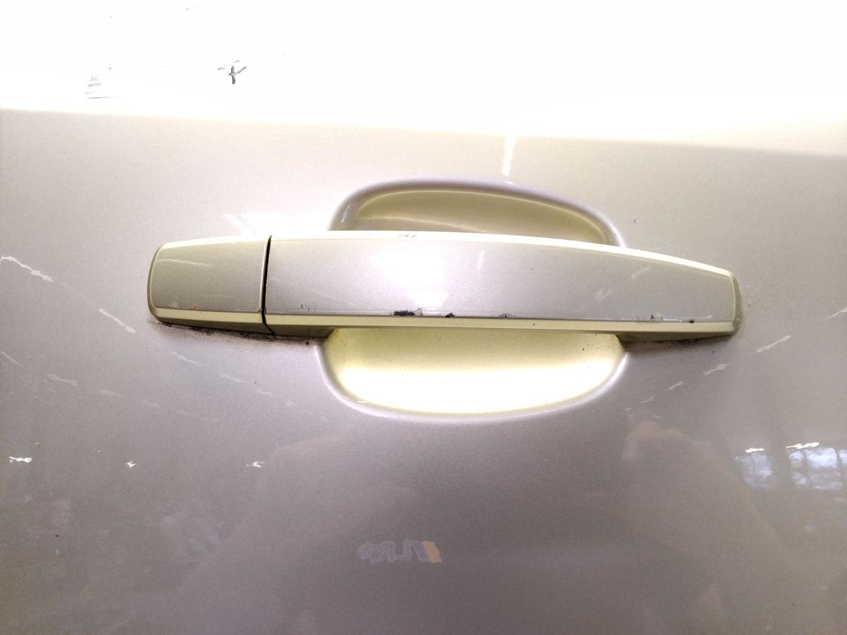 Opel Corsa D Tür vorn rechts Beifahrertür 5-türig champagnersilber Z40M Bj.2006
