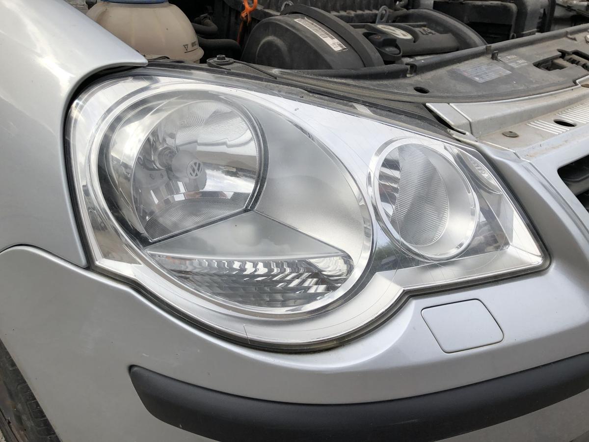 VW Polo 9N3 Scheinwerfer rechts Hauptscheinwerfer Halogen Hella OEM