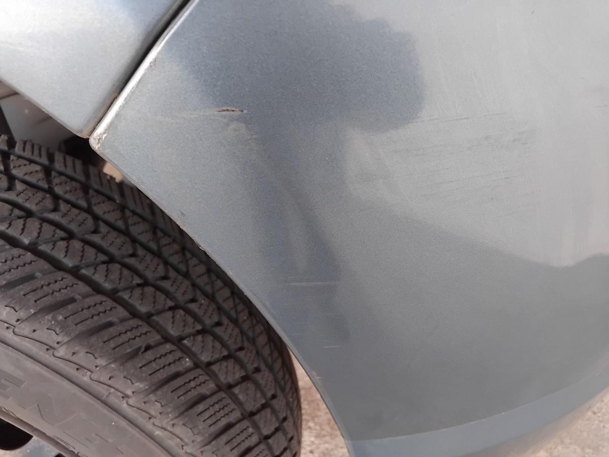 Dacia Sandero 1 original Stoßfänger Stoßstange vorn blaumetallic TERNF BJ2009