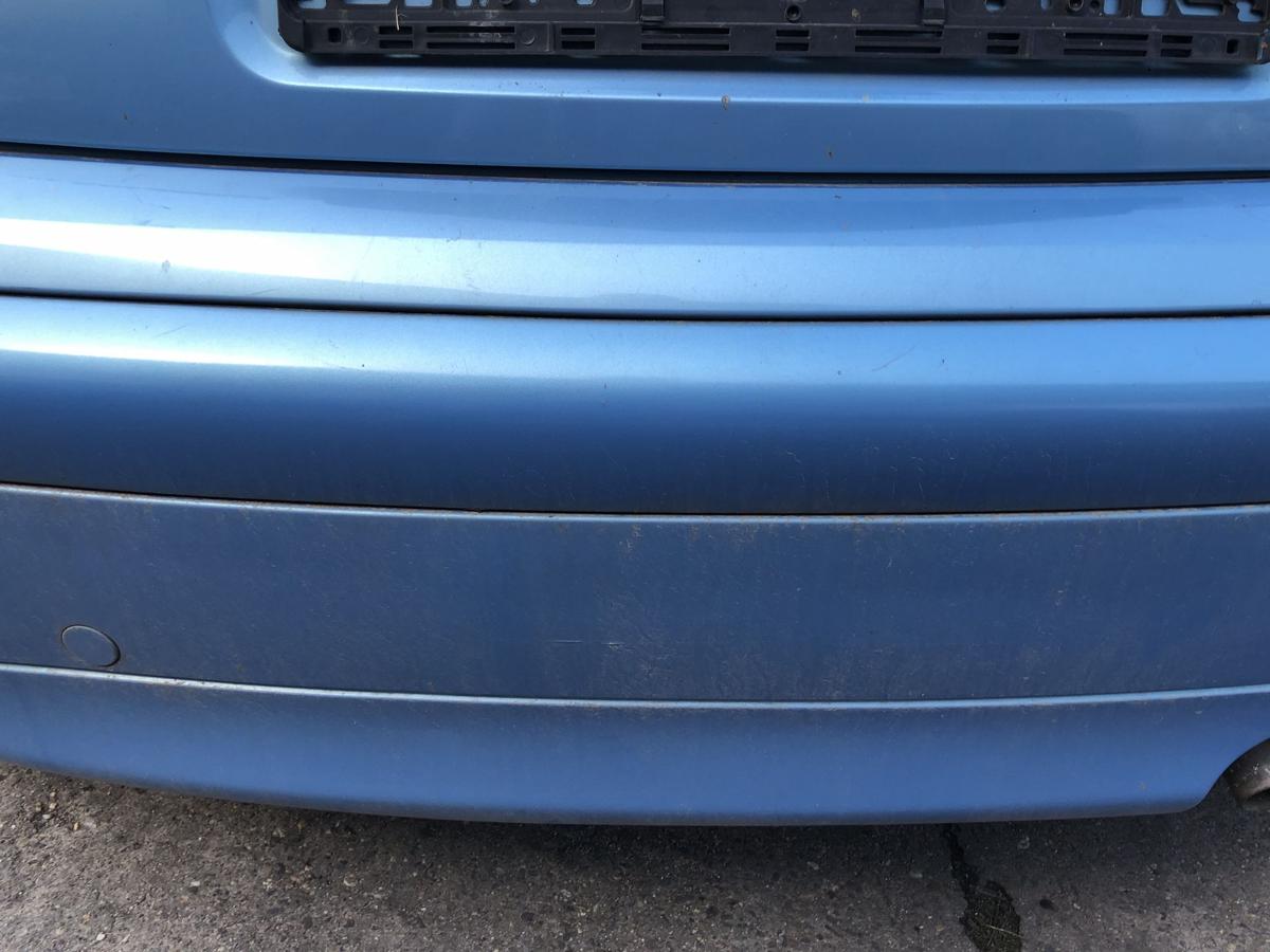 Citroen C3 Typ F Sto&szlig;f&auml;nger hinten Sto&szlig;stange Hecksch&uuml;rze KMY Lucia Blau Met
