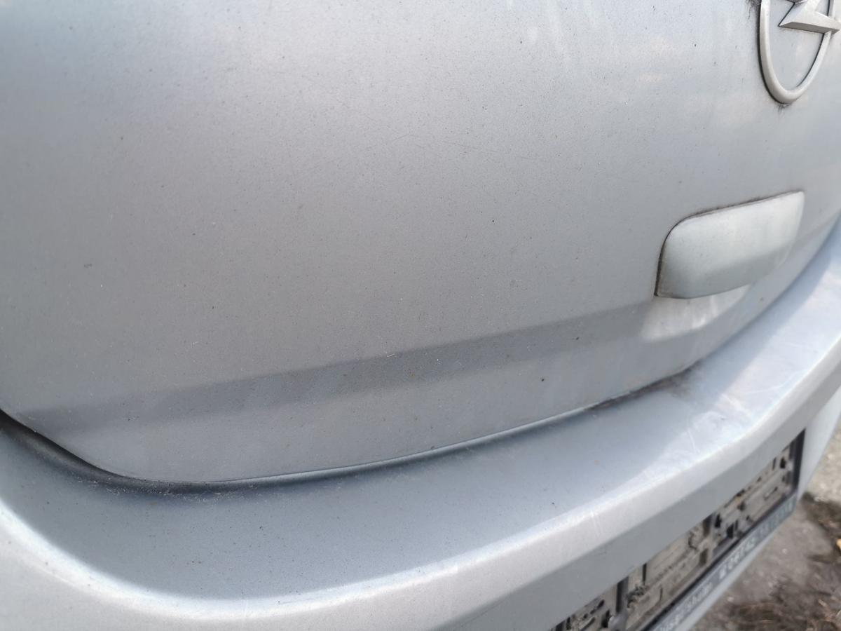 Opel Corsa D Heckklappe Klappe Deckel hinten nur 5trg Z163 Lichtsilber metallic