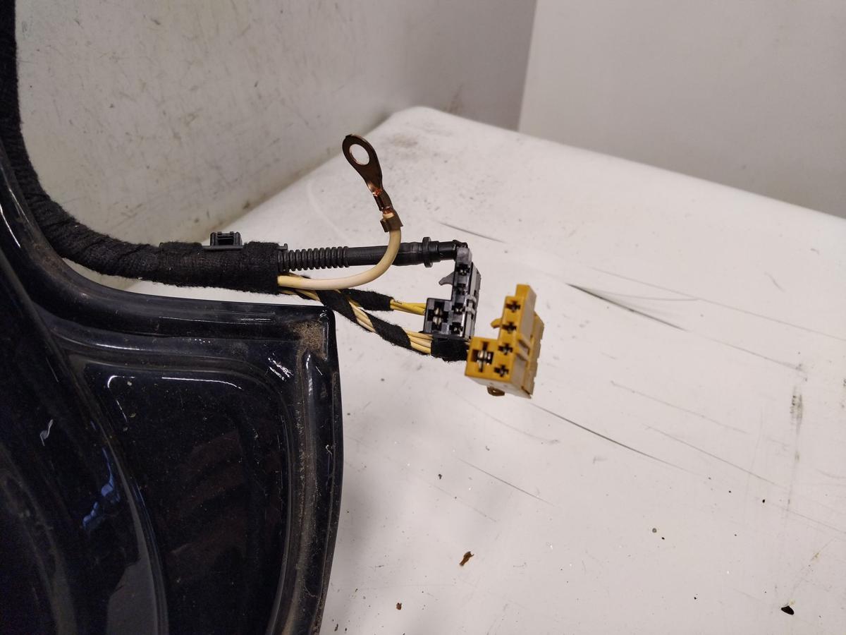 VW Polo 6R Heckklappe brillantschwarz L041mit Heckscheibe Bj.2011