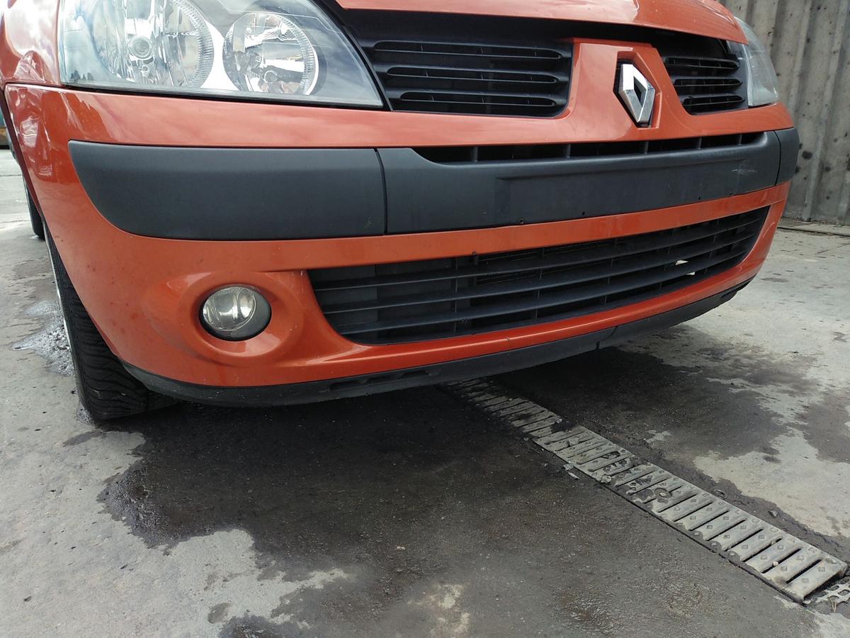 Renault Clio 2 Facelift original Sto&szlig;stange Sto&szlig;f&auml;nger vorn orangemetallic TED33